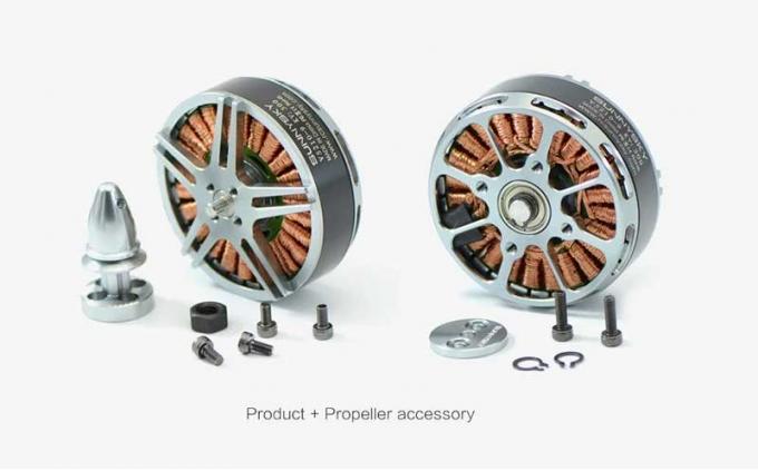 เครื่องยนต์โดรนยกหนักทางอากาศ 300KV เครื่องยนต์ไร้แปรงประสิทธิภาพสูง 5