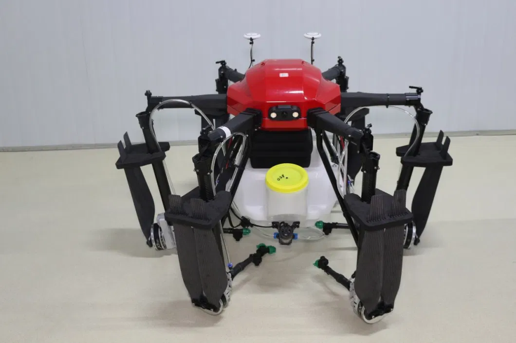 กรอบ Drone สายใยคาร์บอนสีฟ้า 1648 มิลลิเมตร ราคล้อ 17L พลังงาน 3
