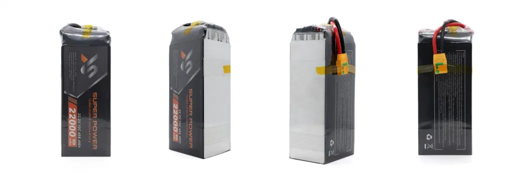 Uav Drone Power Module 22.2V 22000mAh แบตเตอรี่ Drone Lipo 6s 0