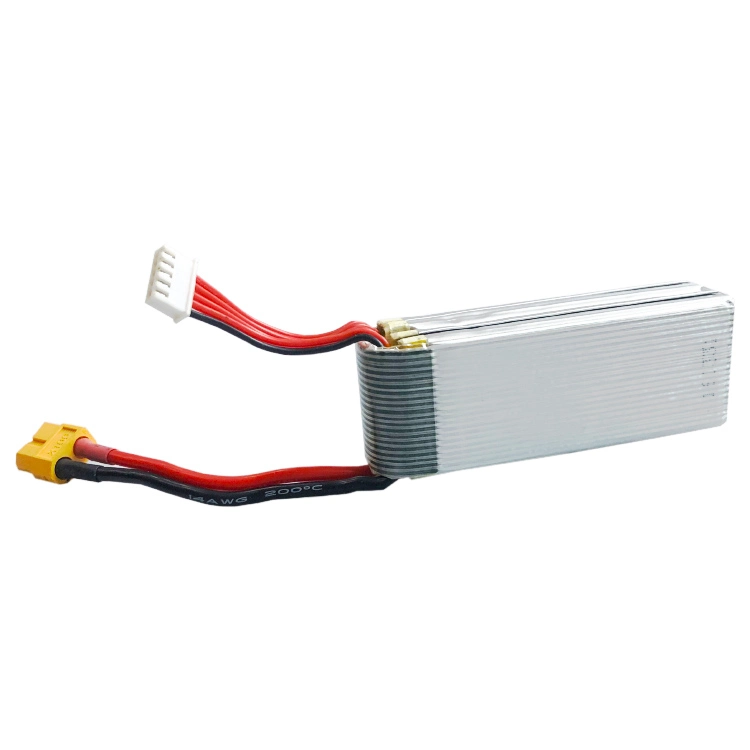 14.8V Drone Power Module 1500mAh 40c Drone แบตเตอรี่ลิธีโอ Dtp 653480-4s 0