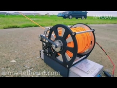 สถานี Drone สีเทาที่ได้รับการรับรอง ความจุ 5 กิโลกรัม พร้อม GPS Positioning และ Tripod หรือ Pole Mount