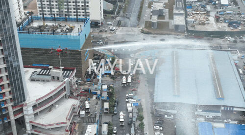 ข่าวล่าสุดเกี่ยวกับ MYUAV จบการทดสอบการใช้งานเชิงปฏิบัติการของเครื่องบินไร้คนขับดับเพลิงสําหรับอาคารสูงสุด