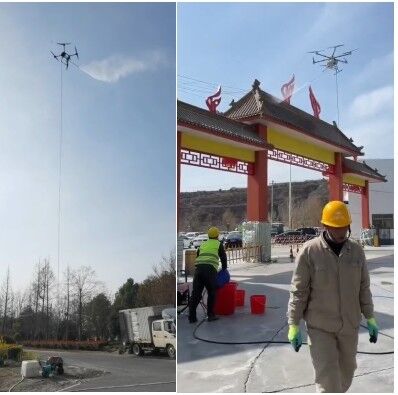 ข่าวล่าสุดเกี่ยวกับ MYUAV ระบบเครื่องบินไร้คนขับที่ติดกับเครื่องล้างน้ํา