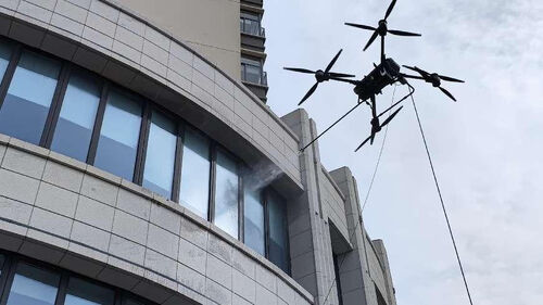 ข่าวล่าสุดเกี่ยวกับ MYUAV FC30X เครื่องบินไร้คนขับ: การทําความสะอาดอาคารสูงไม่เป็นปัญหาอีกต่อไป