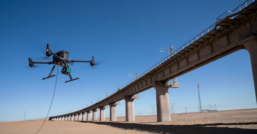 ข่าวล่าสุดเกี่ยวกับ MYUAV Bridge Inspection Drone Tethered System ระบบติดเครื่องบินไร้คนขับ