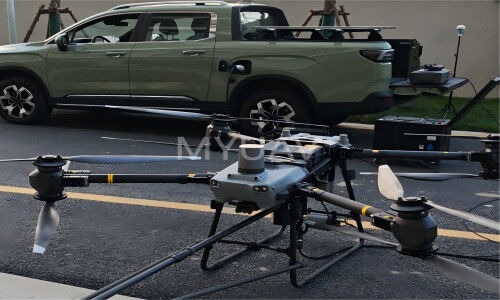 ข่าวล่าสุดเกี่ยวกับ การใช้งานร่วมกันของ MYUAV UAV ทําความสะอาดแบบเชื่อมคู่และ Radar รถไฟฟ้าสะอาด