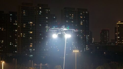ข่าวล่าสุดเกี่ยวกับ MYUAV M400S โดรนติดสายไฟส่องสว่าง กำหนดนิยามใหม่ของการถ่ายทำภาพยนตร์กลางคืน